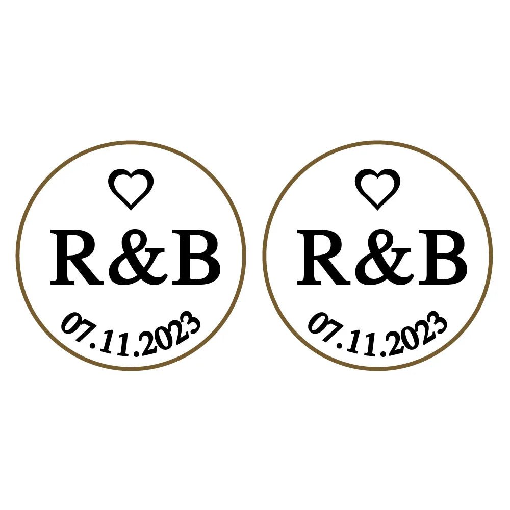 Personalised Wooden CufflinksCufflinks