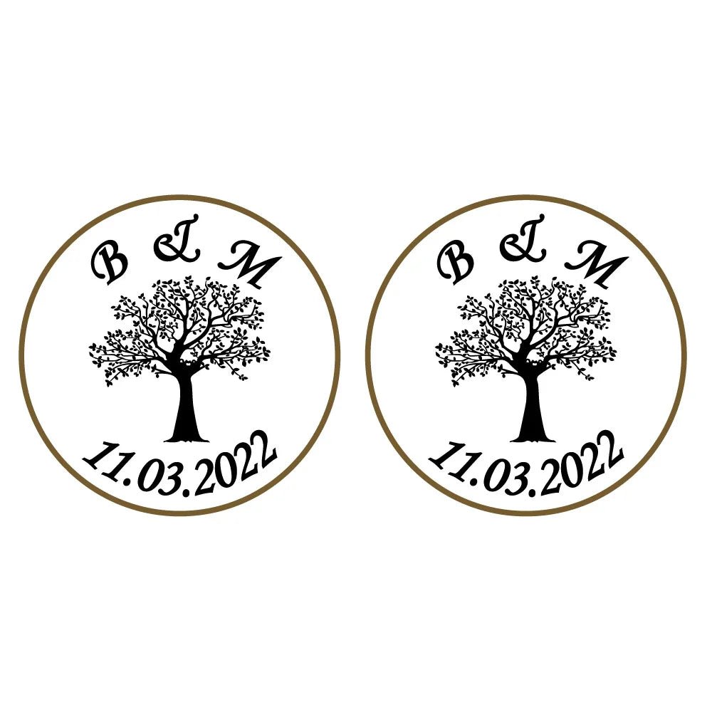 Personalised Wooden Cufflinks - Cufflinks Personalisr Au