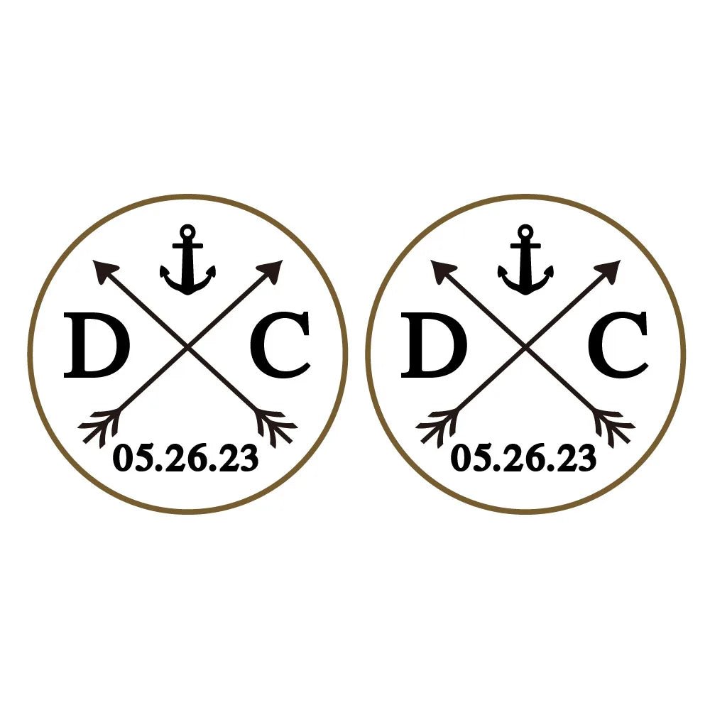 Personalised Wooden Cufflinks - Cufflinks Personalisr Au