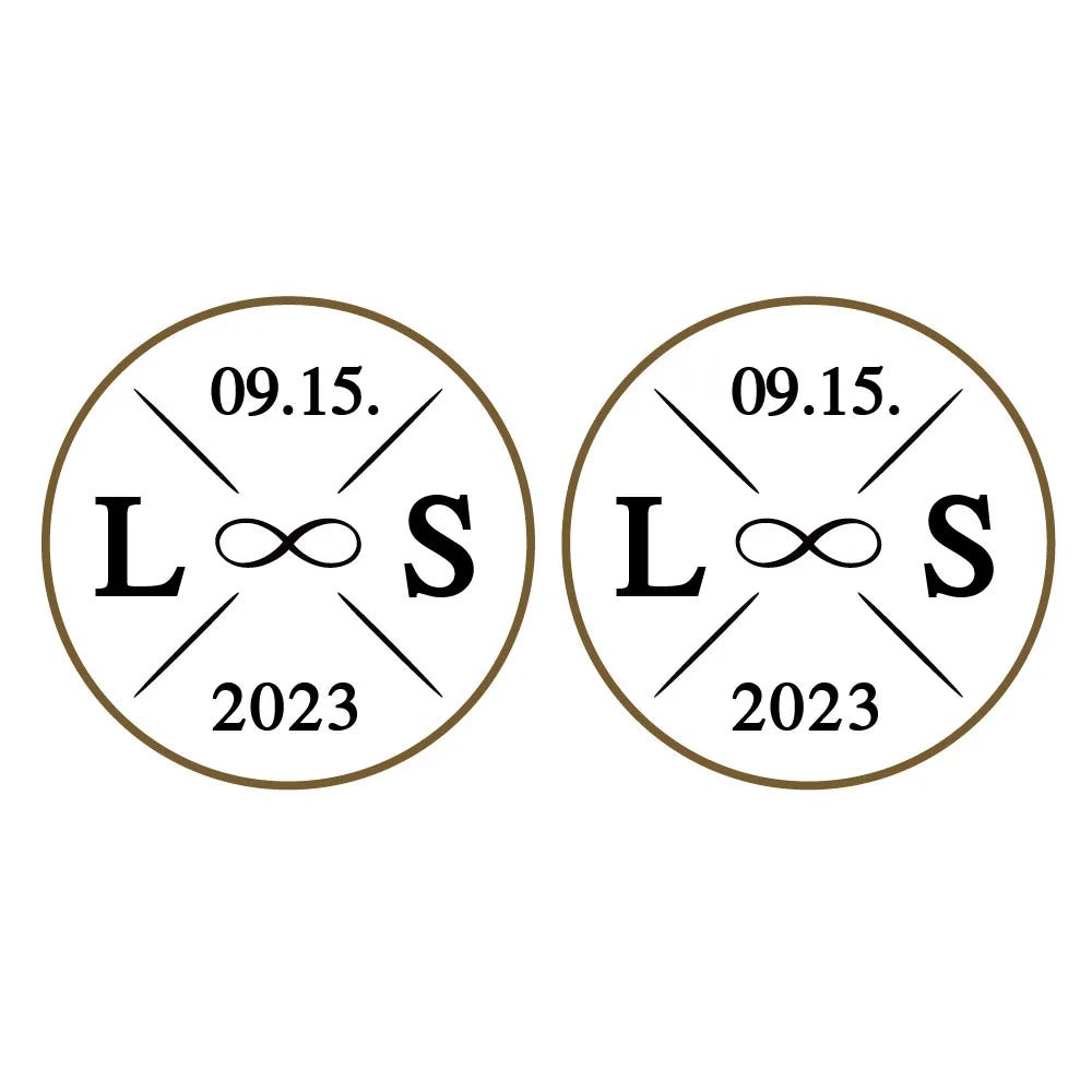 Personalised Wooden Cufflinks - Cufflinks Personalisr Au