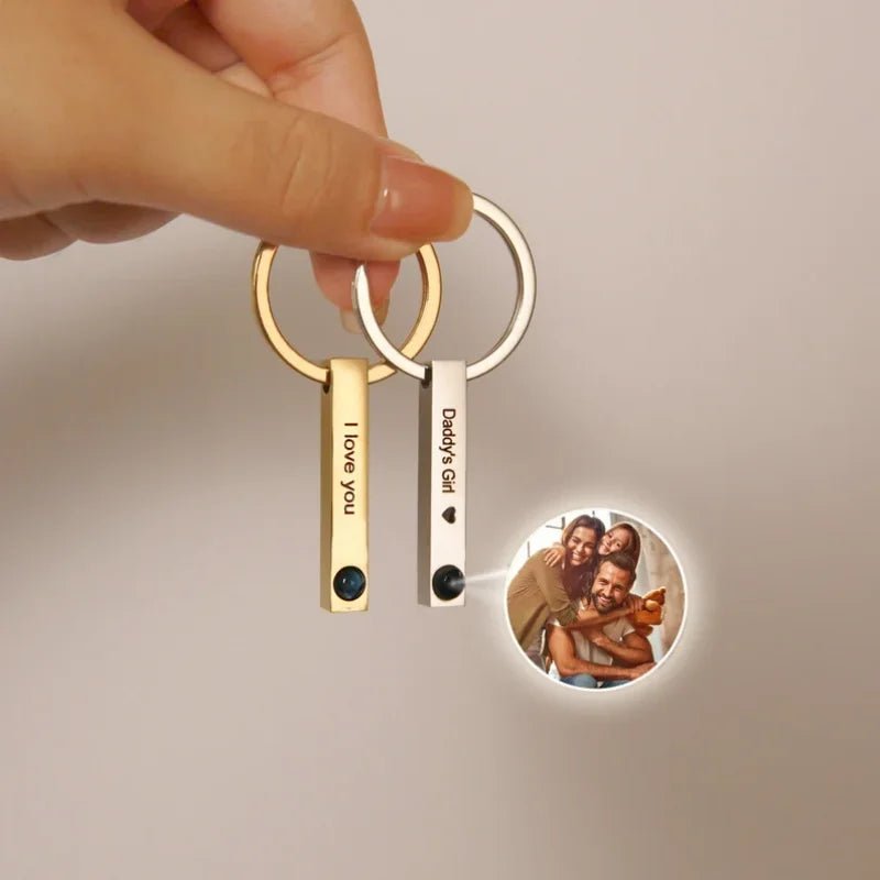 Projection Photo Keychains - 4 styles - Key Chains Personalisr Au