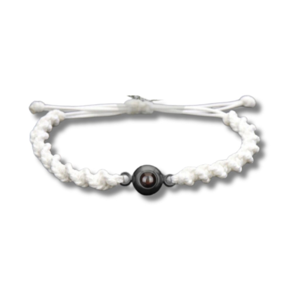 Spiral Rope Photo Projection Braceletsphoto bracelet