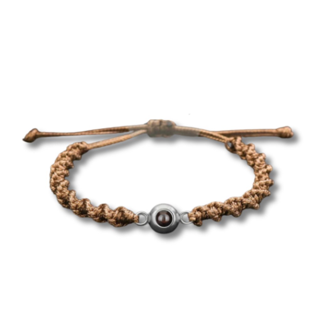 Spiral Rope Photo Projection Braceletsphoto bracelet