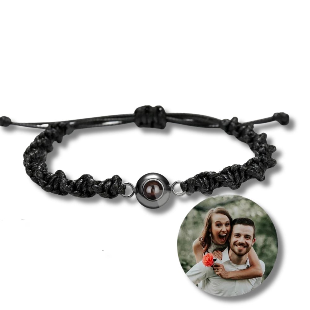 Spiral Rope Photo Projection Braceletsphoto bracelet