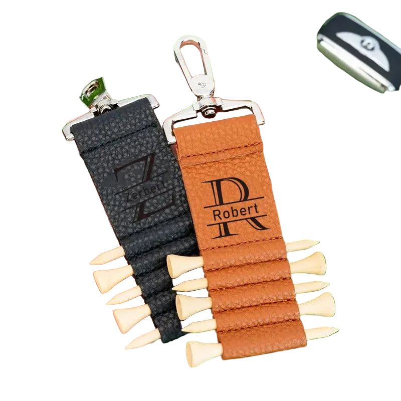 Personalised golf tee holder engraved in Perth WA