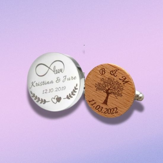 custom engraved cufflinks australia