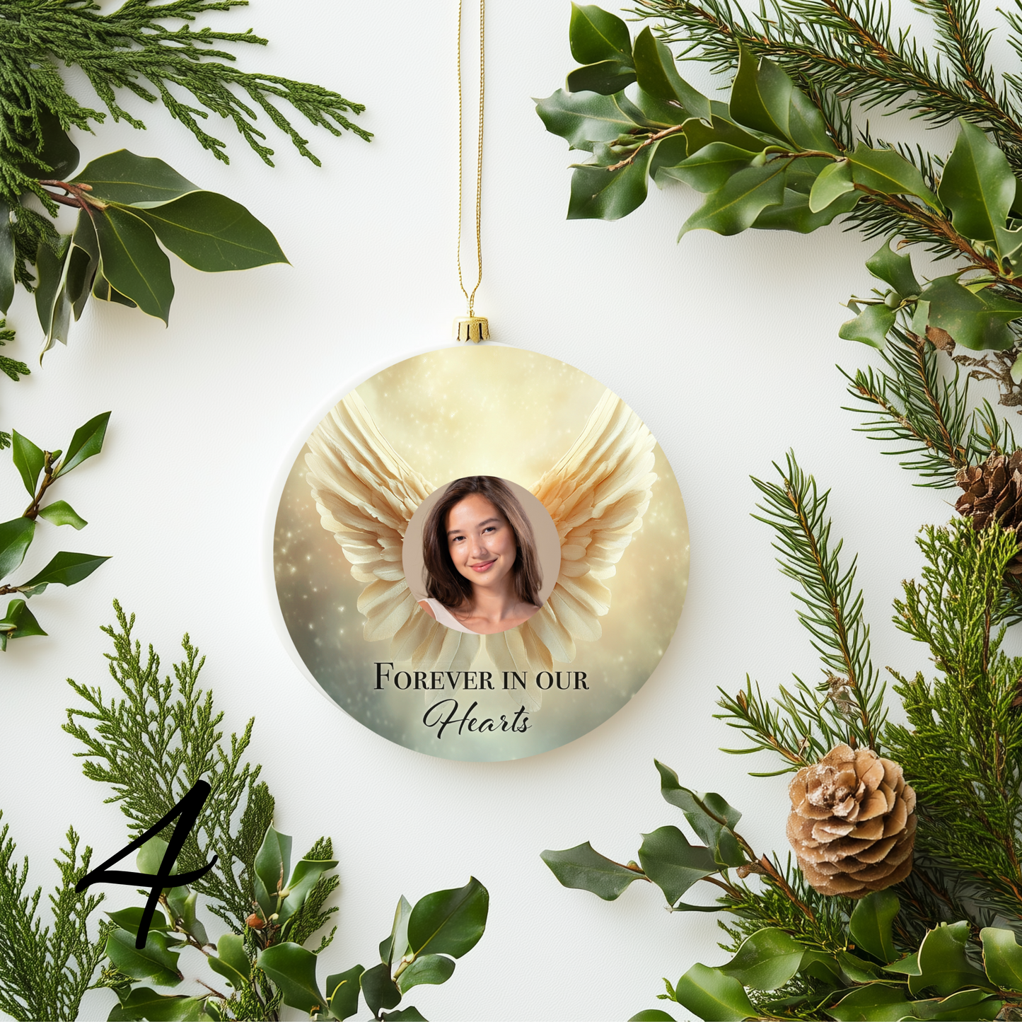 Personalised Memorial Angel Ornaments