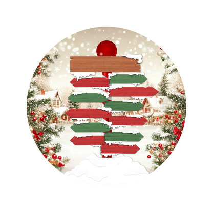 Personalised Christmas Ornaments for Family