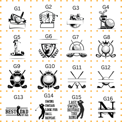 Flick Golf Divot Tool with Engraved Ball Marker