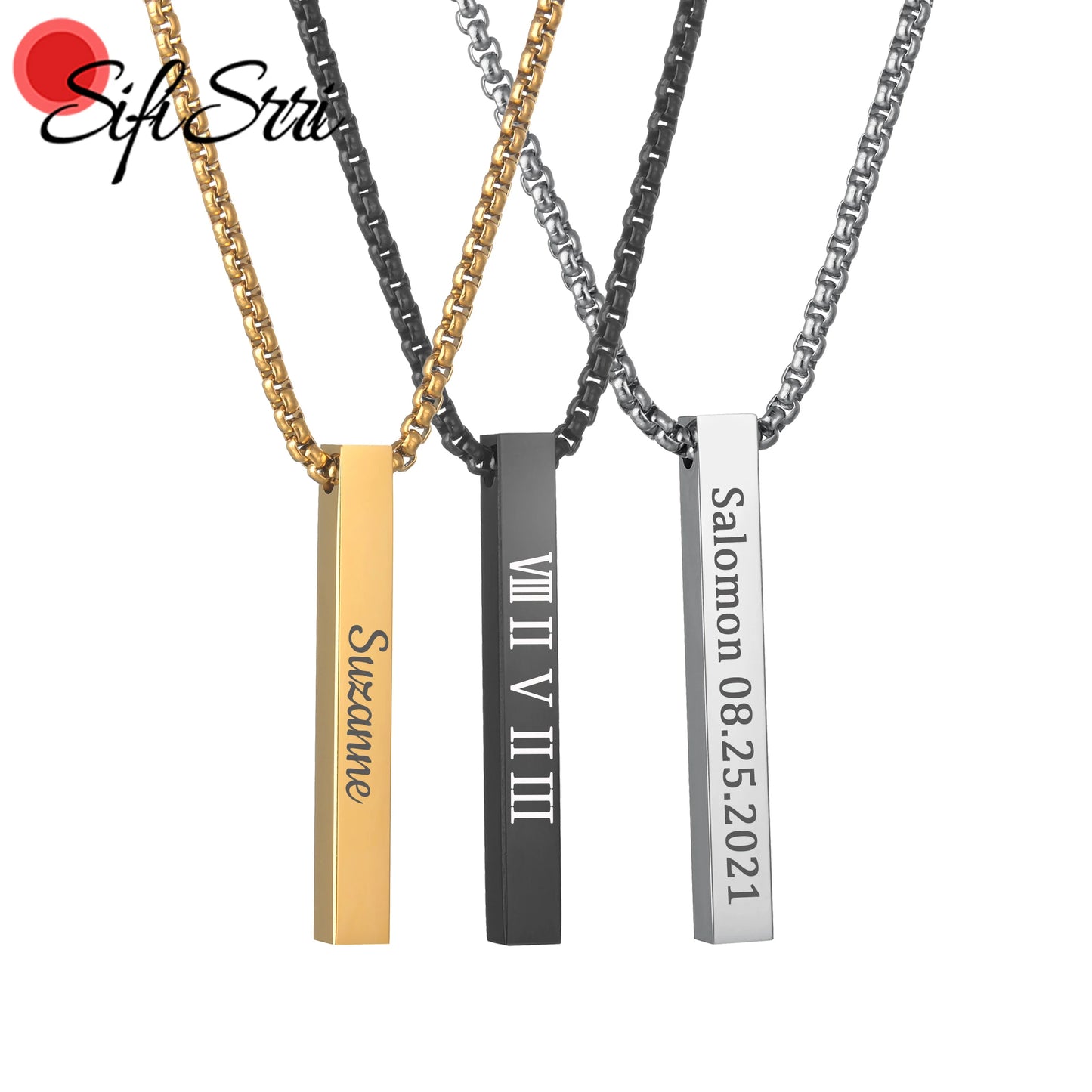 Personalised Bar Necklace