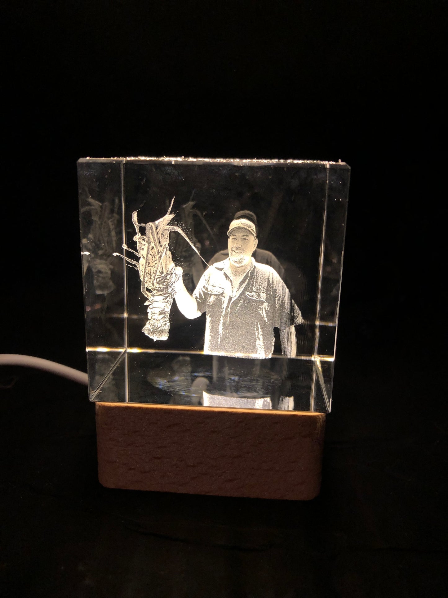 Personalised Crystal Photo Blocks Australia