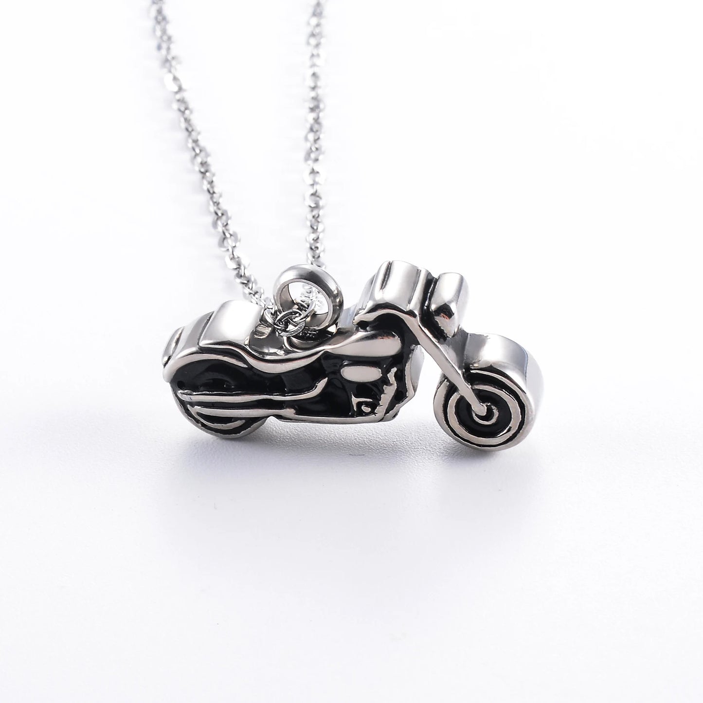 Motorbike Urn Pendant Necklace