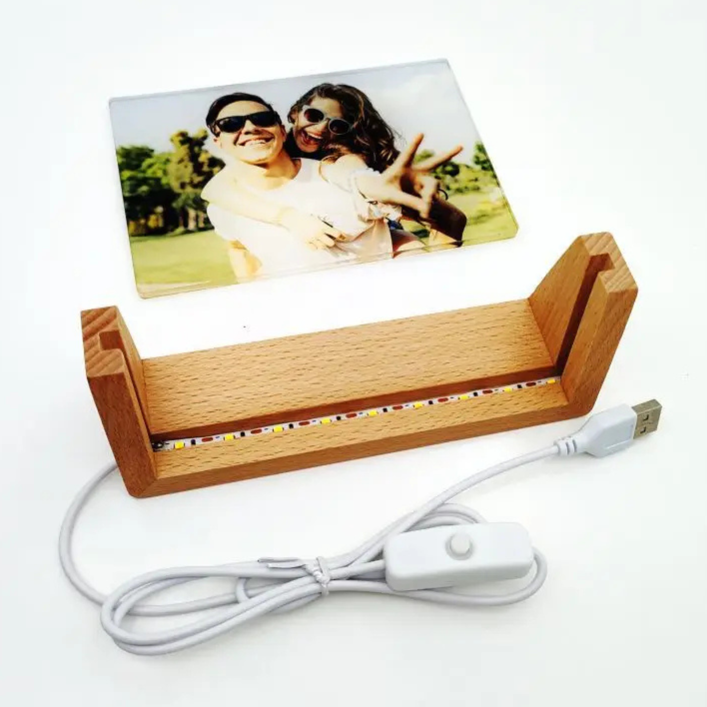 Personalised Night Light with Custom Photo