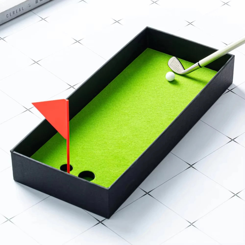 Personalised Mini Desk Top Golf Set