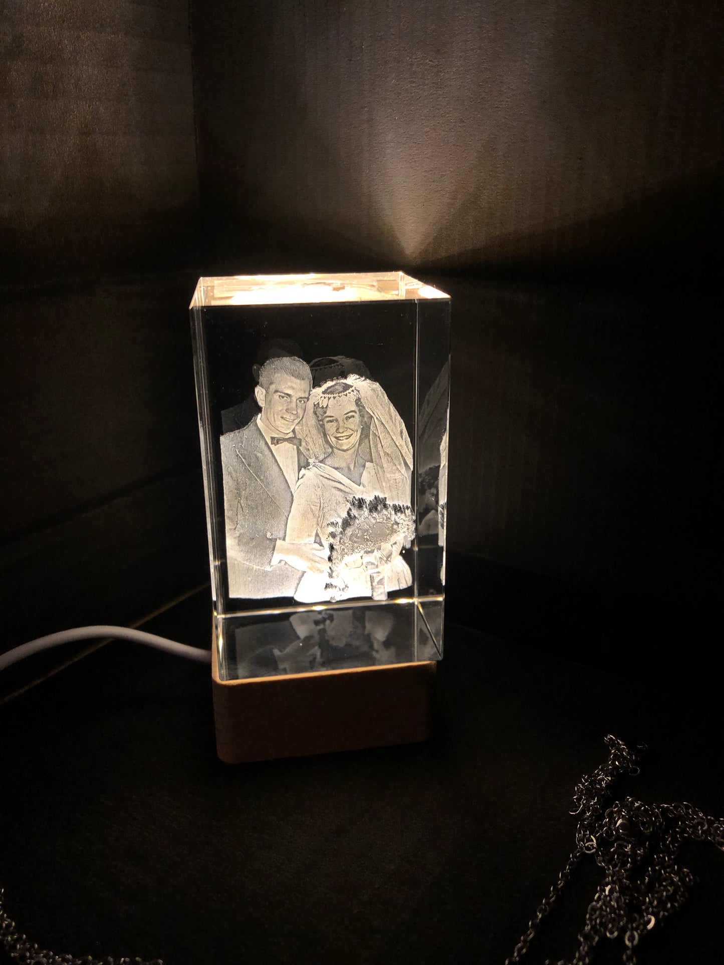 Personalised Crystal Photo Blocks Australia