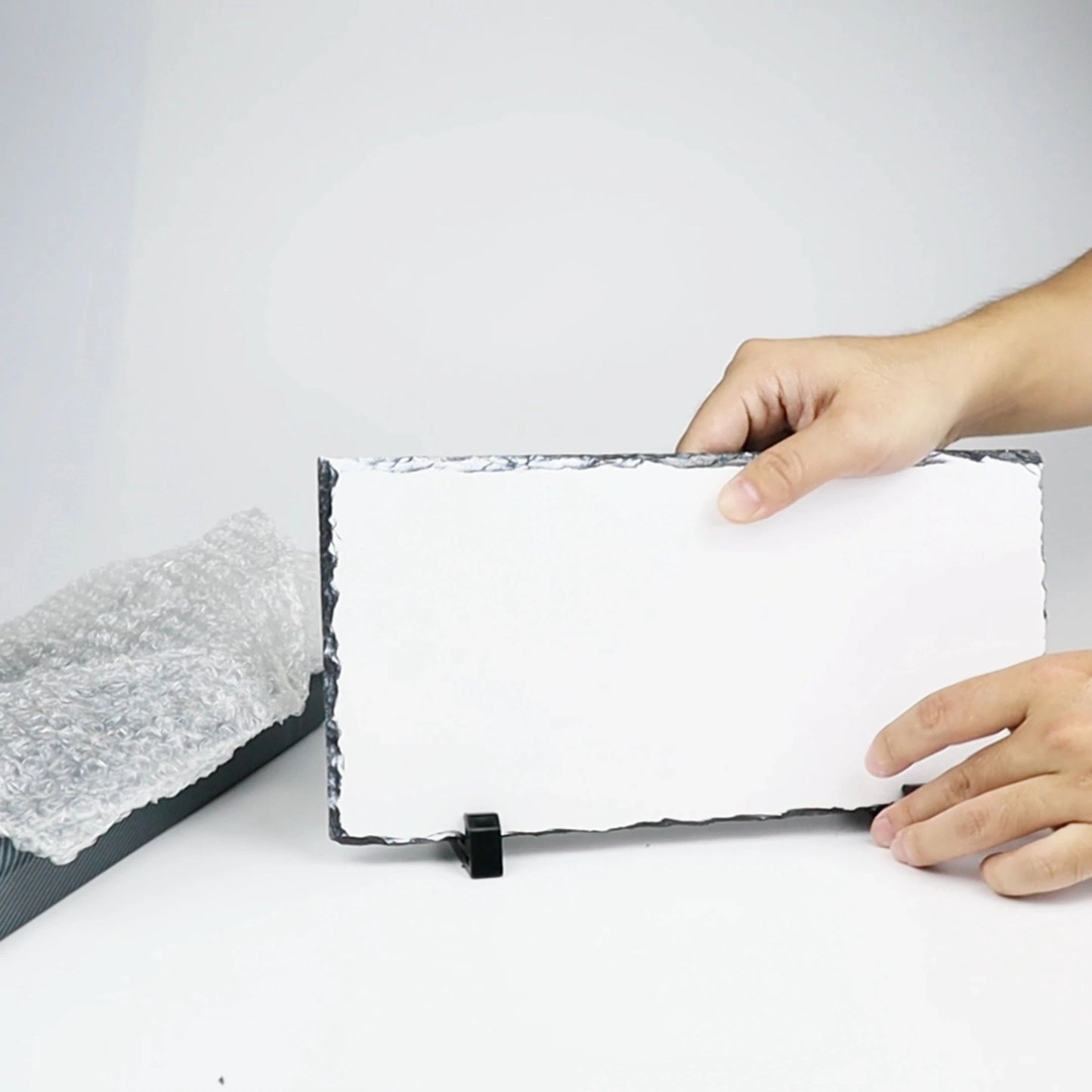 Personalised Photo Panoramic Slate 30cmx15cm