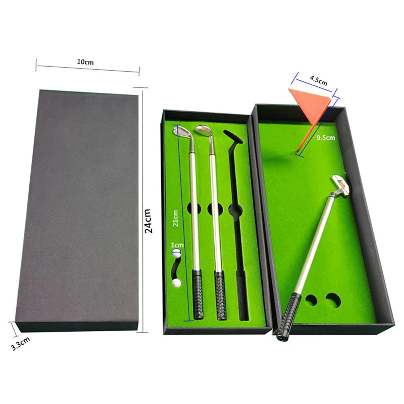 Personalised Mini Desk Top Golf Set