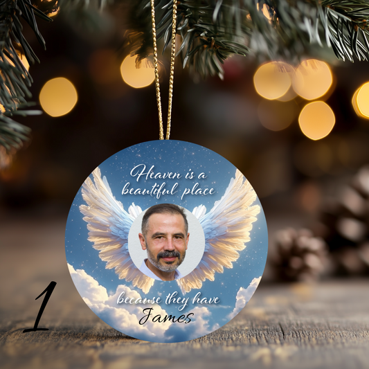 Personalised Memorial Angel Ornaments