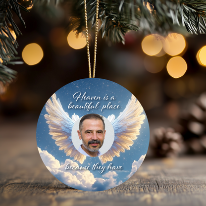 Personalised Memorial Angel Ornaments - Christmas Ornaments Personalisr Au