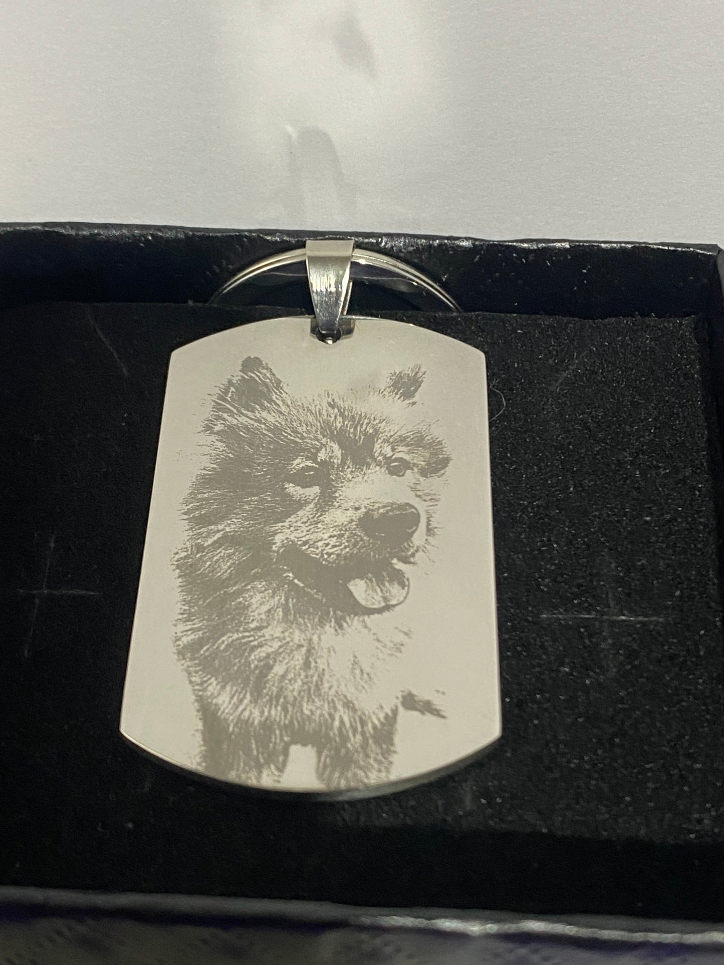 Personalised Engraved Photo Keychain Australia