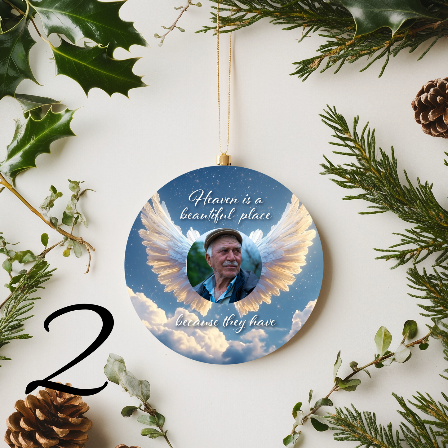 Personalised Memorial Angel Ornaments