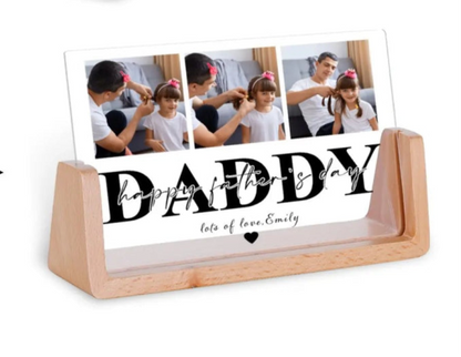 Personalised Daddy Custom Photo Frame