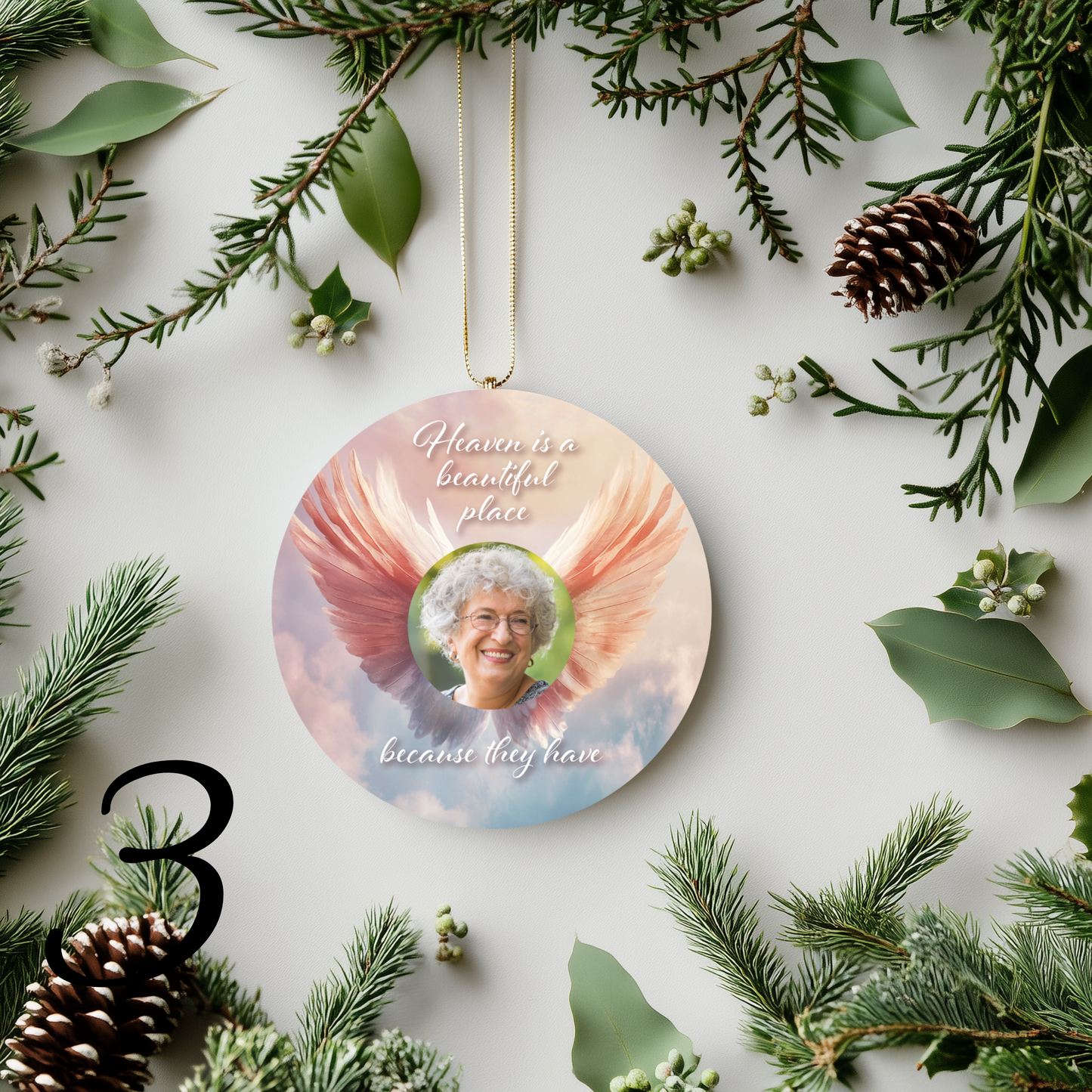 Personalised Memorial Angel Ornaments