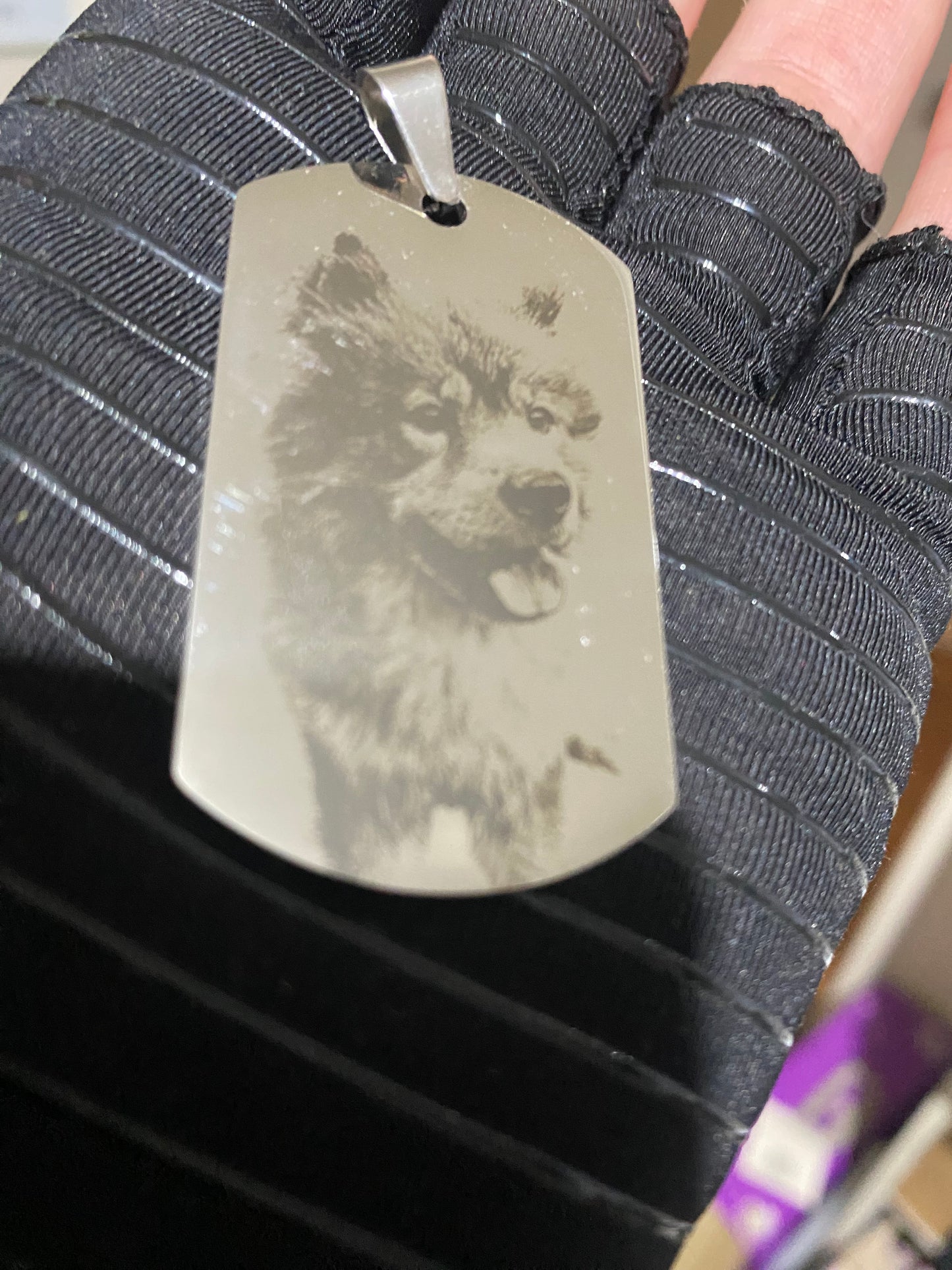 Personalised Engraved Photo Keychain Australia