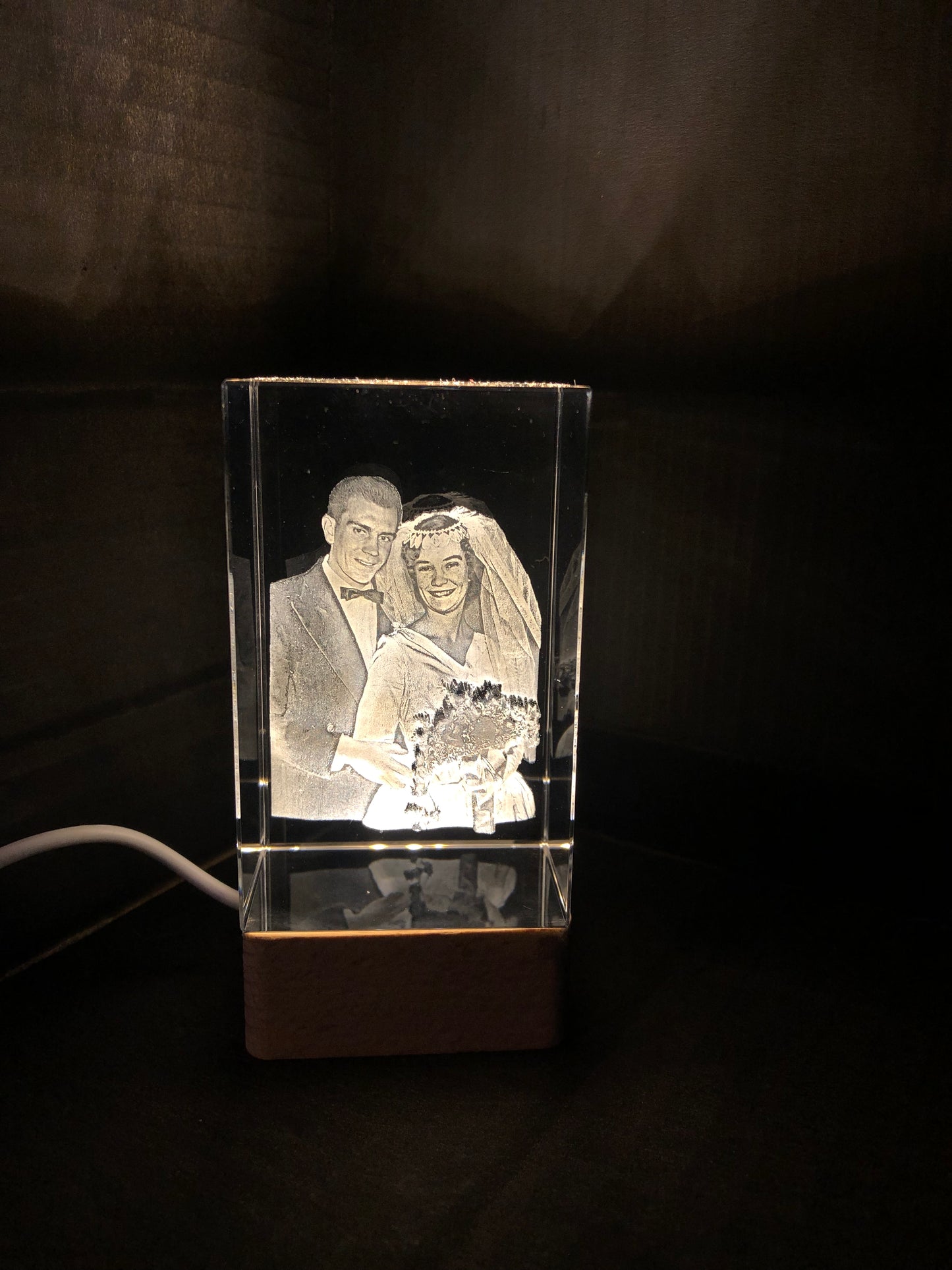 Personalised Crystal Photo Blocks Australia