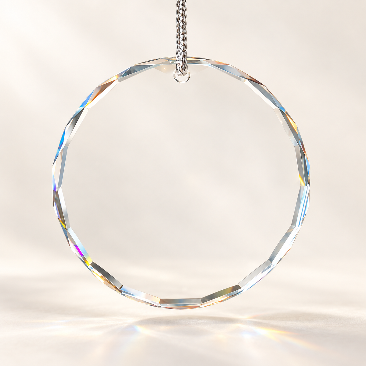 Custom Engraved Crystal Ornament – Upload Your Own Design
