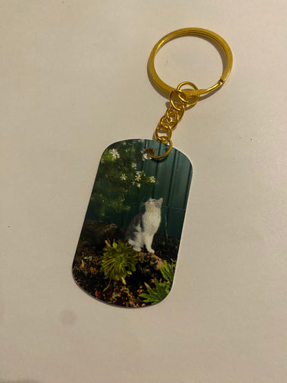 Custom Pet Photo Keychain