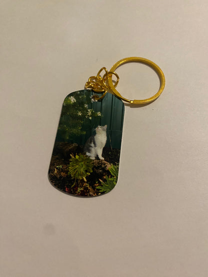 Custom Pet Photo Keychain