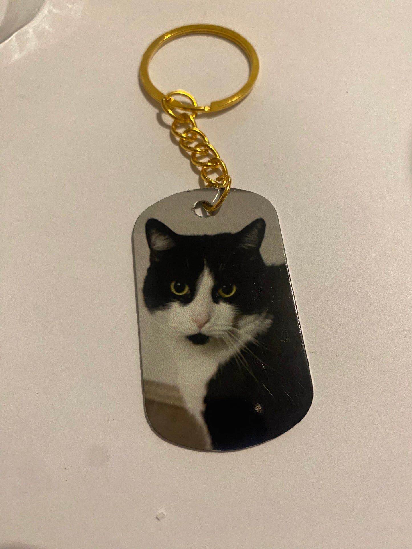 Custom Pet Photo Keychain