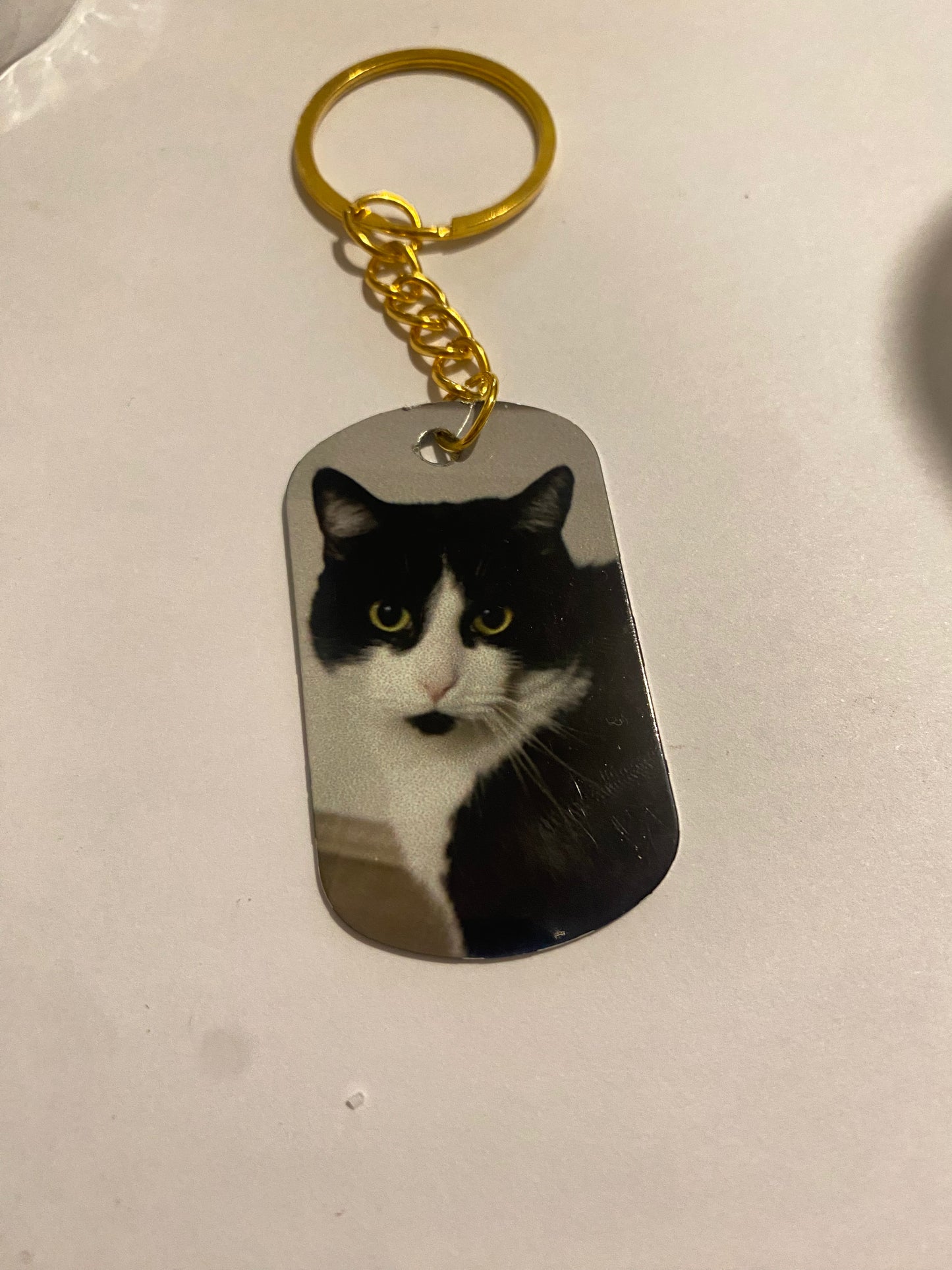 Custom Pet Photo Keychain