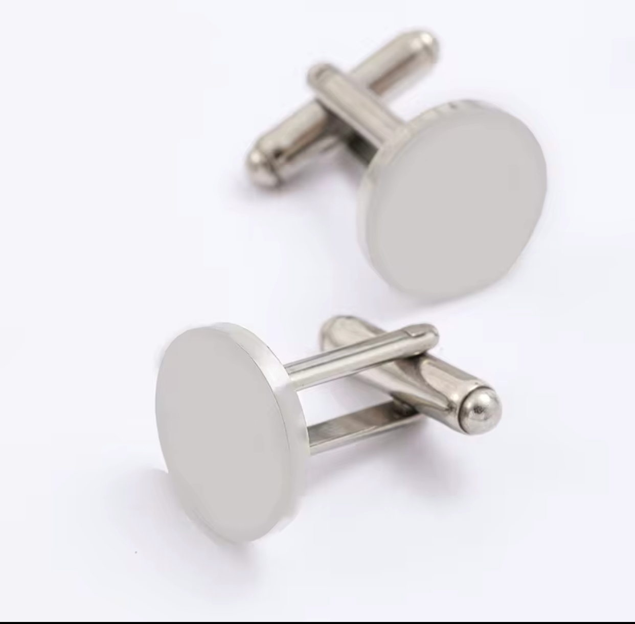 Engraved Round Cufflinks
