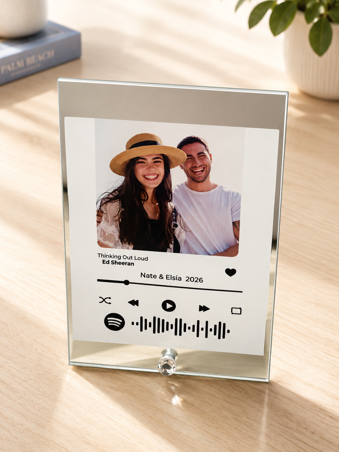 Personalised Spotify Code Plaque