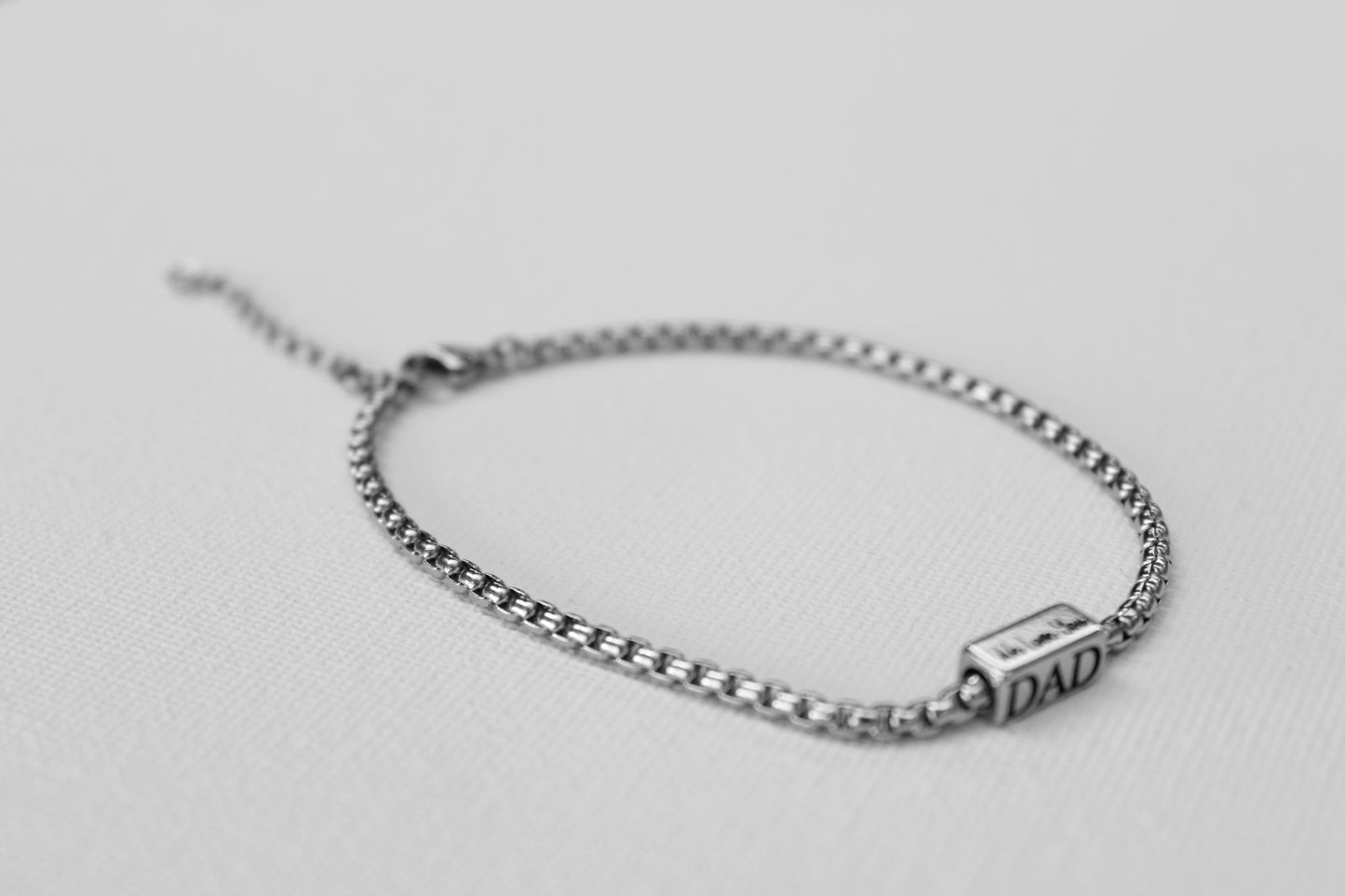 Dad Bracelet Engraved with Children's Names