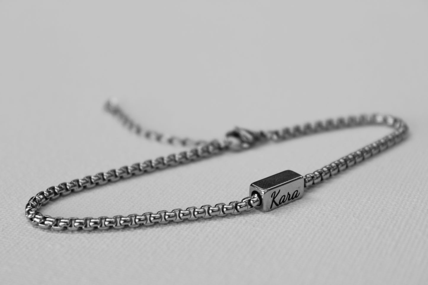Dad Bracelet Engraved with Children's Names