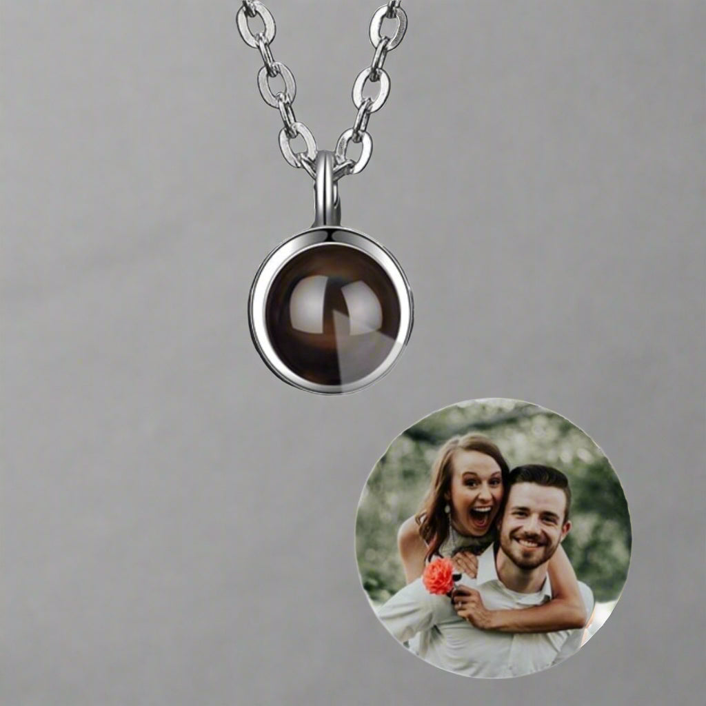 Personalised Photo Projection Necklace photo personalised necklace (Copy) not active do not orderPhoto Necklaces