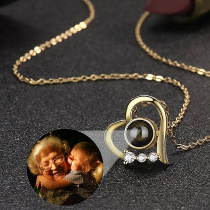 Personalised Photo Projection Necklace - Photo Necklaces - Personalisr Au