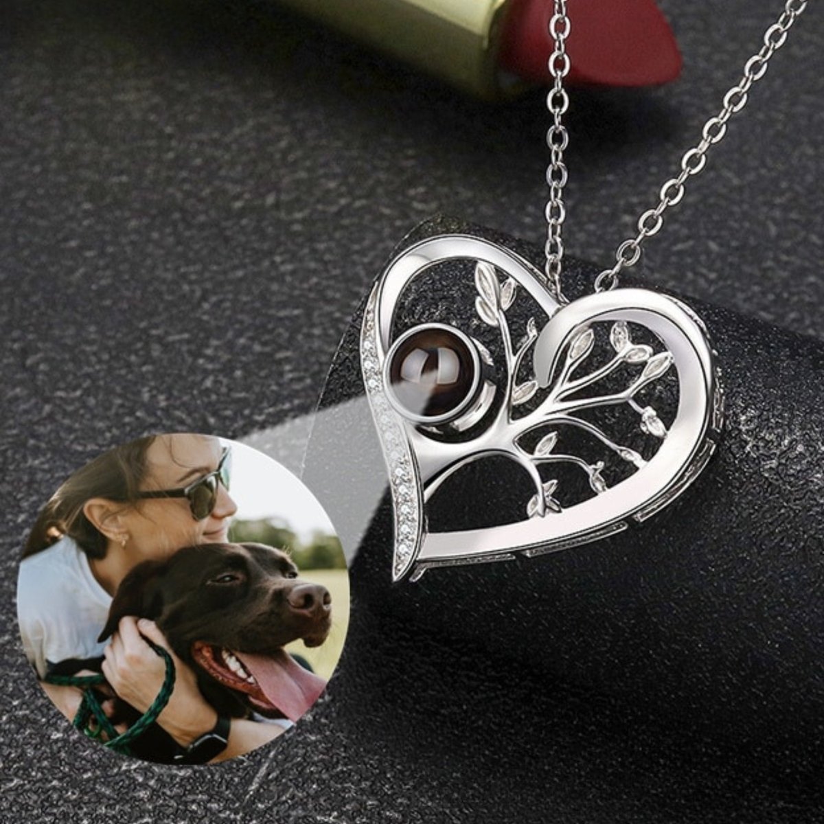 Personalised Photo Projection Necklace photo personalised necklace (Copy) not active do not orderPhoto Necklaces