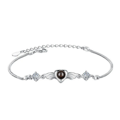 Personalised Silver Photo Bracelet Collection - Projection Charms