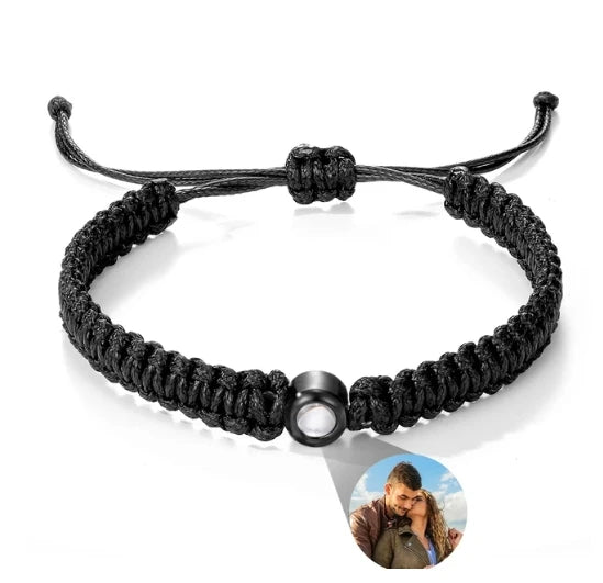 Photo Projection Rope Strand Bracelets