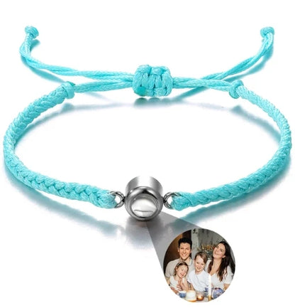 Photo Projection Rope Strand Bracelets