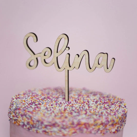 Customized Cake Topper – Custom Name Cake Decoration