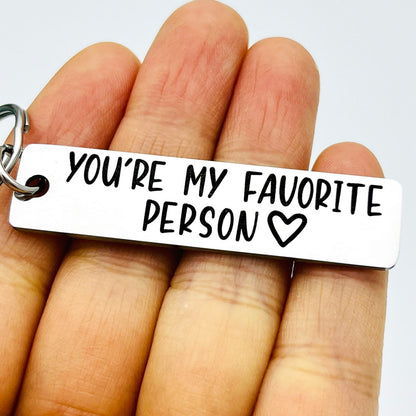 Personalised Keychain for Favourite Person