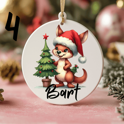 Australian Christmas Ornaments with Custom Photo - Christmas Ornaments Personalisr Au