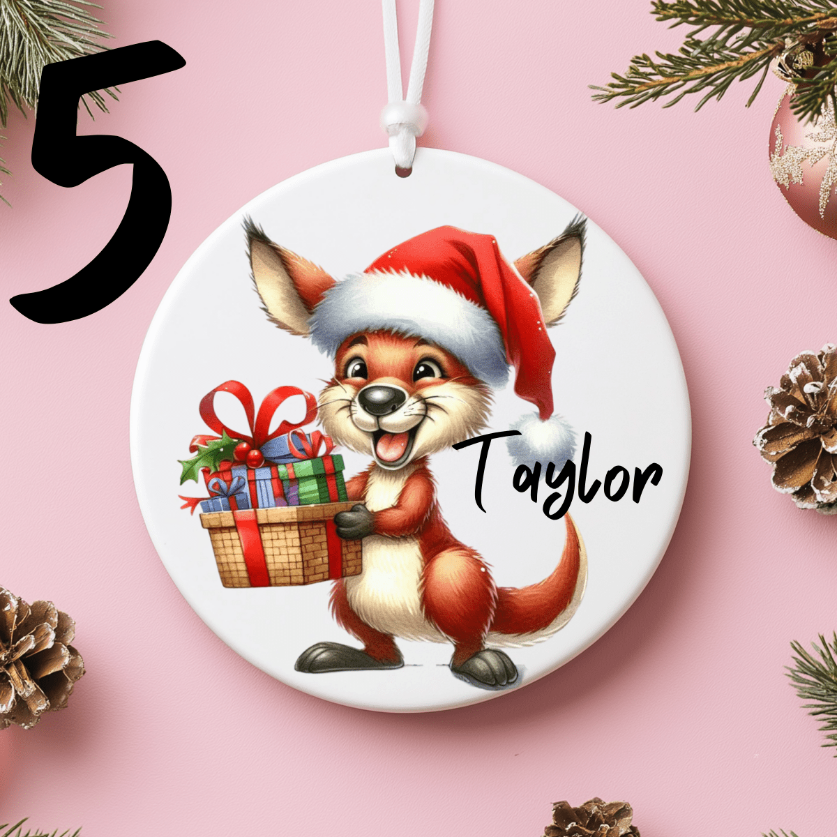 Australian Christmas Ornaments with Custom Photo - Christmas Ornaments Personalisr Au