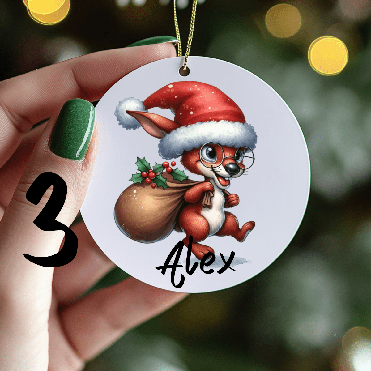 Australian Christmas Ornaments with Custom Photo - Christmas Ornaments Personalisr Au