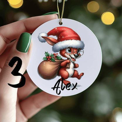 Australian Christmas Ornaments with Custom Photo - Christmas Ornaments Personalisr Au